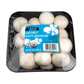 ORGANIC MUSHROOMS WHOLE WHITE